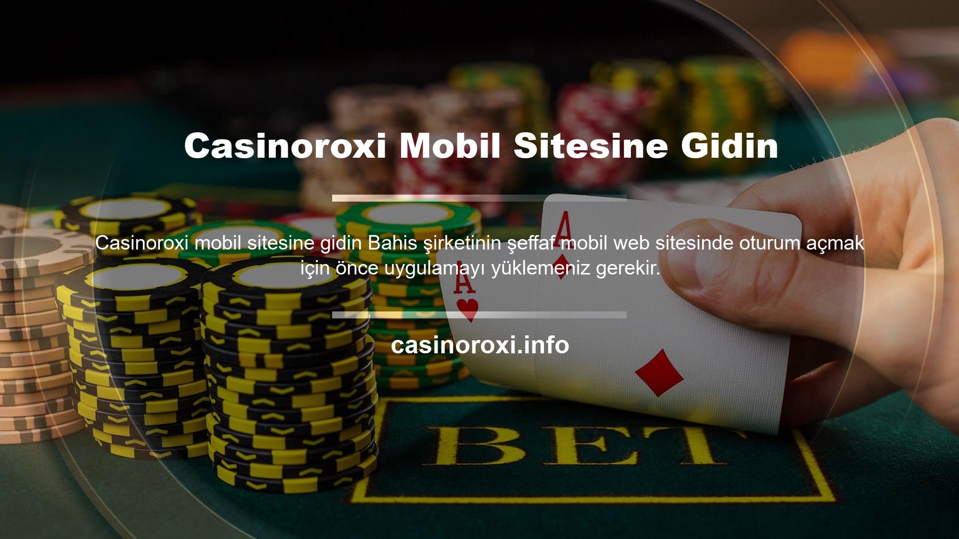 Hızlı Giriş Casinoroxi ile mobil teknolojinin kullanıldığı her alandan oyun sitelerine giriş yapabilirsiniz