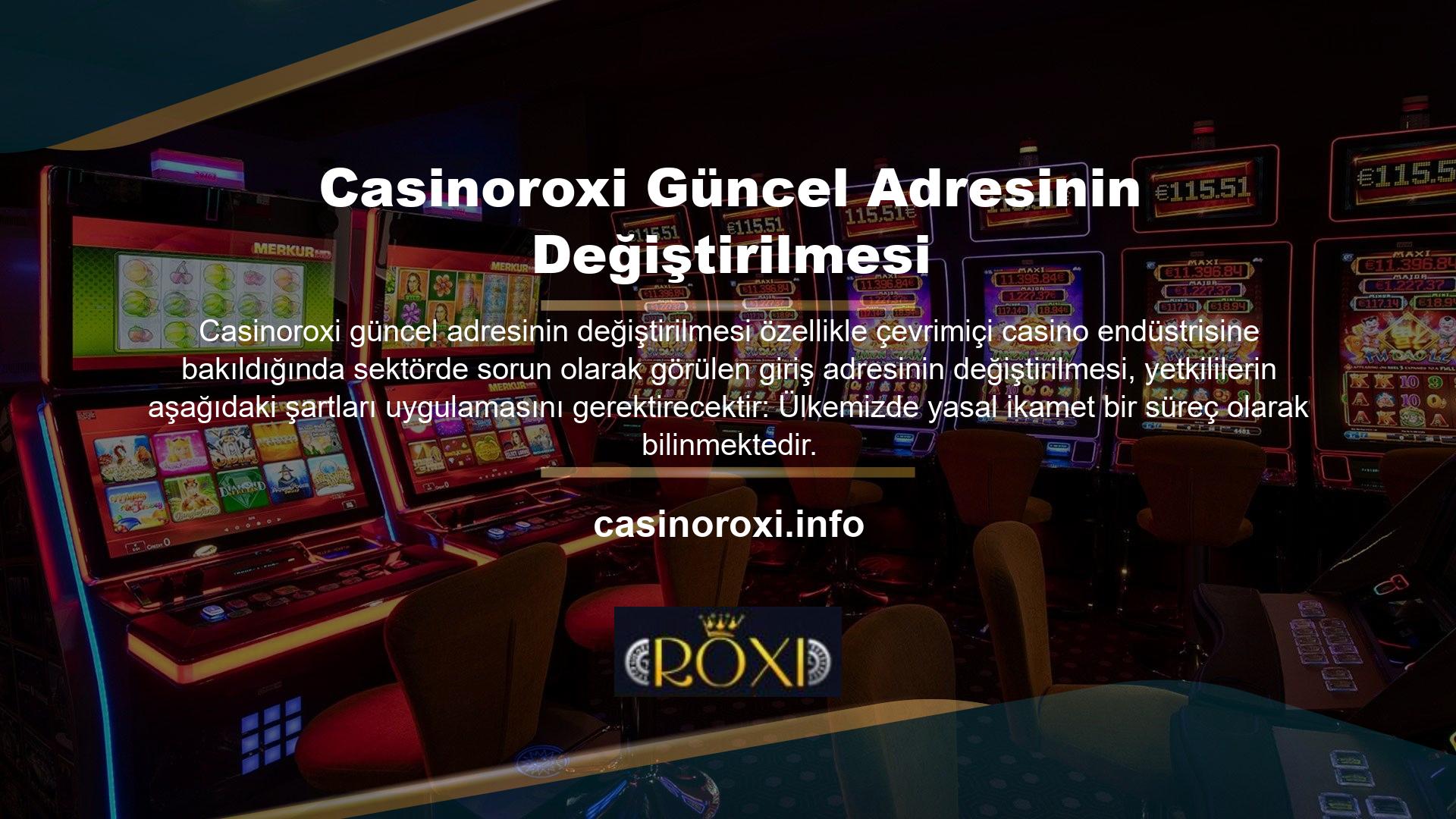 Casino sitelerine erişimi engelleyin ve ilgili makamların belirli zamanlarda alacağı kararlara göre bu siteleri kapatın