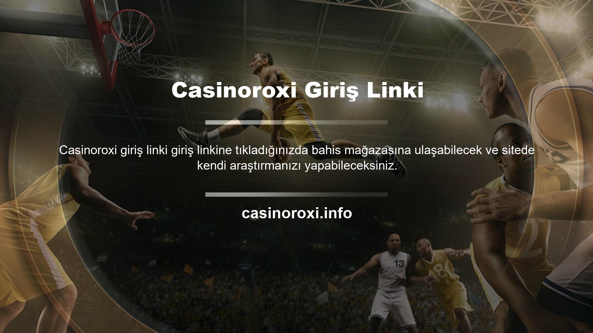 Casinoroxi gibi yasa dışı spor bahis siteleri, Casinoroxi spor bahis sitelerinde verilen tutarlardan ve bahis detaylarından memnun olmayan izleyiciler tarafından kullanılacaktır